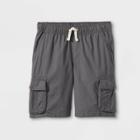 Plusboys' Pull-on Cargo Shorts - Cat & Jack Charcoal Gray