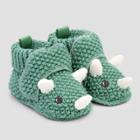 Baby Boys' Bootie Slippers - Just One You Made By Carter's Green Newborn