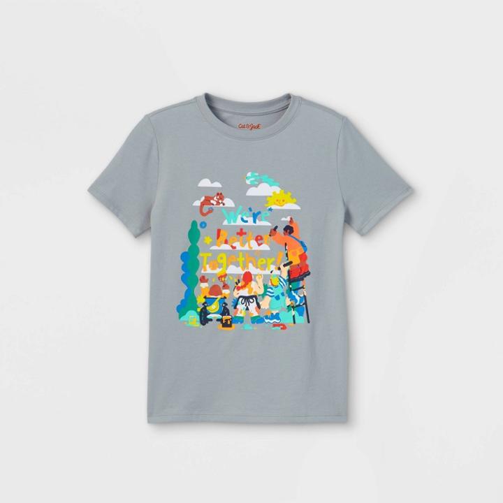 Boys' 'we're Better Together' Short Sleeve Graphic T-shirt - Cat & Jack