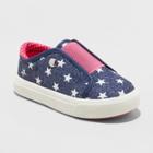 Target Toddler Girls' Just Buds Vamp Sneakers Star Print - Navy (blue)