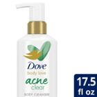 Dove Beauty Body Love Salicyclic Acid + Bamboo Extract Acne Clear Body Cleanser