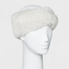 Women's Faux Fur Headband - Universal Thread White