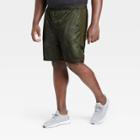Men's Camo Print 9 Train Shorts - All In Motion Olive Camo S, Men's, Size: Small, Green Green