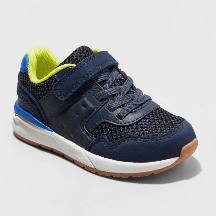 Toddler Boys' Honor Sneakers - Cat & Jack Navy