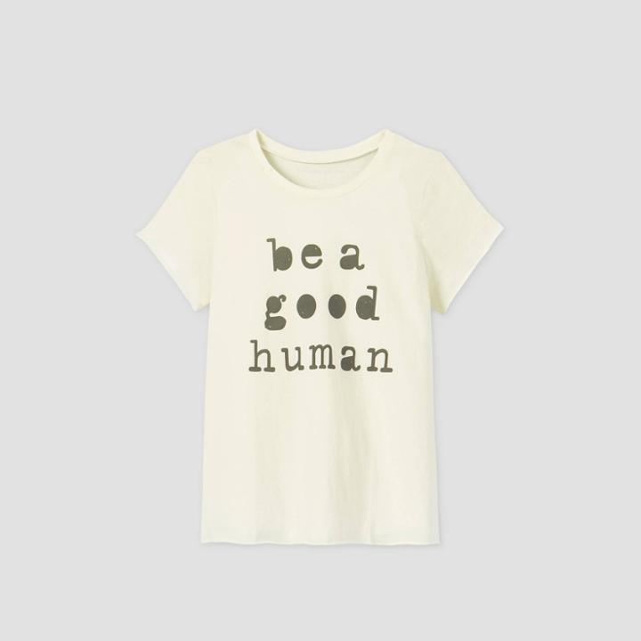 Grayson Threads Women's Be A Good Human Short Sleeve Graphic T-shirt -