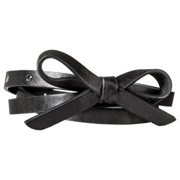 Mossimo Supply Co. Black Belt Bow Belt -