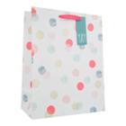 Spritz Large Dot Printed Gift Bag -
