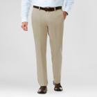 Haggar H26 - Men's Big & Tall Classic Fit No Iron Stretch Khaki (green)