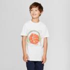 Petiteboys' Short Sleeve Music Basketball Graphic T-shirt - Cat & Jack White