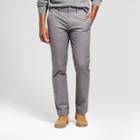 Men's Straight Fit Trouser Pants - Goodfellow & Co Gray