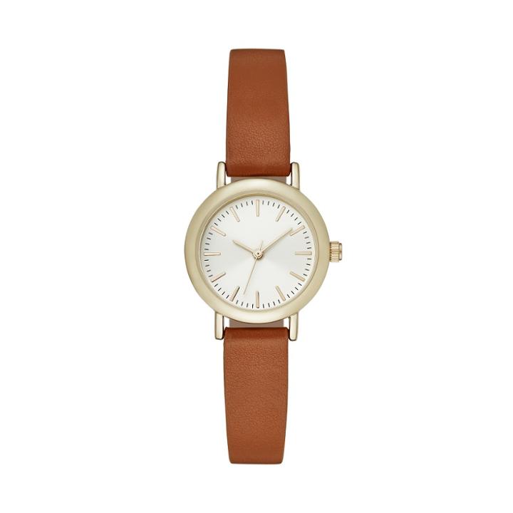Target Women's Value Clean Dial Strap Watch - A New Day Gold