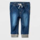 Baby Boys' Knit Repreve Jeans Damien Wash - Cat & Jack Blue