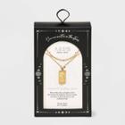 No Brand 14k Gold Dipped 'aries' Zodiac Pendant Necklace - Gold