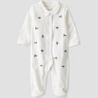 Baby Organic Cotton 'holiday' Shiffli Sleep N' Play - Little Planet By Carter's Off-white