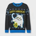 Mad Engine Boys' Hannukkah Pullover Sweater - Blue