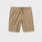 Men's 9.5 Regular Fit Adaptive Tech Chino Shorts - Goodfellow & Co Tan