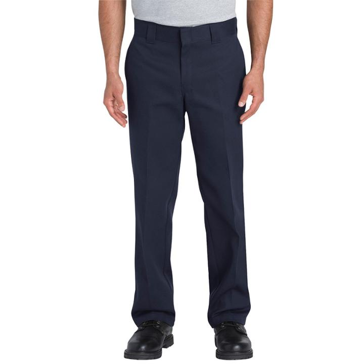 Dickies Men's Flex Slim Straight Fit Pants - Navy
