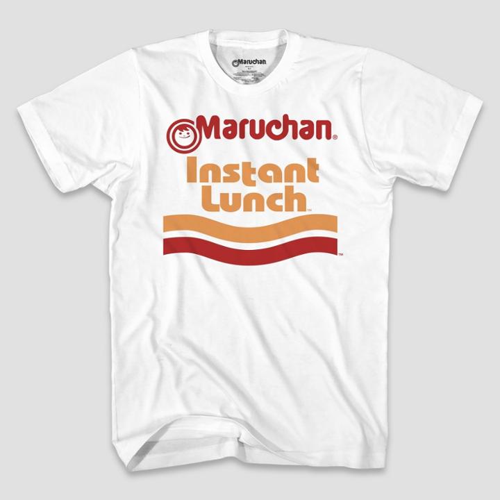 Men's Maruchan Big & Tall Instant Lunch Short Sleeve Graphic T-shirt White