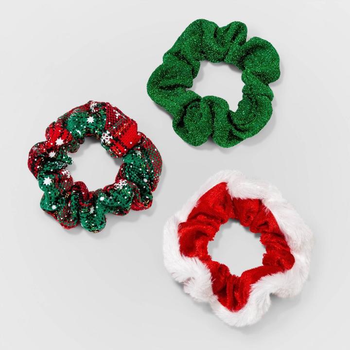 No Brand Plaid Snowflake Hair Twister