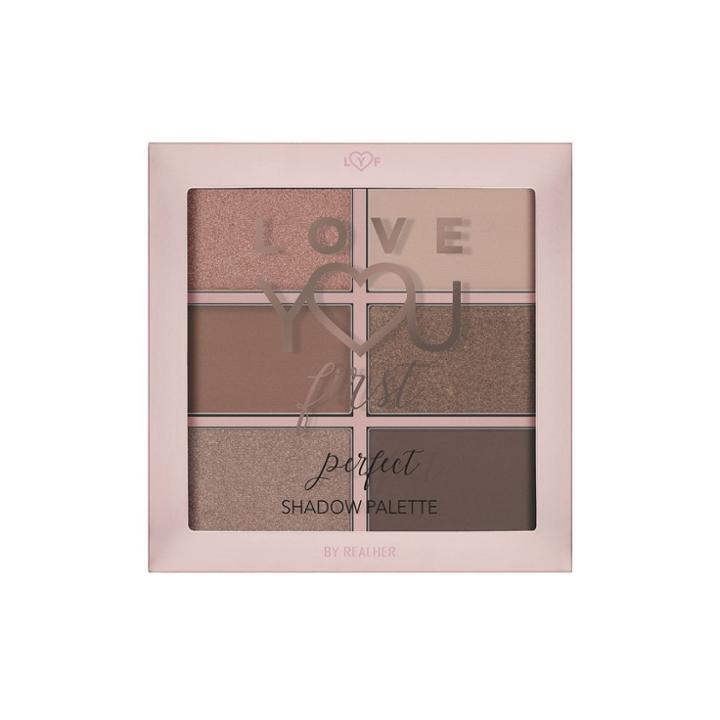 Love You First By Realher Perfect Nude Shadow Palette - 0.31oz, Adult Unisex