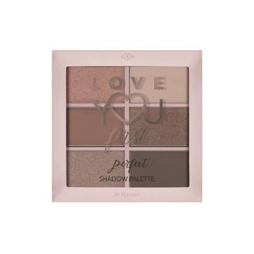 Love You First By Realher Perfect Nude Shadow Palette - 0.31oz, Adult Unisex