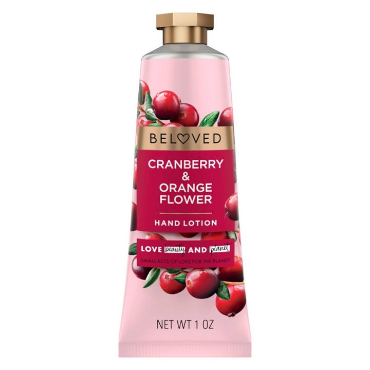 Beloved Cranberry & Orange Flower Hand