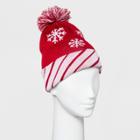 Ugly Stuff Holiday Supply Co. Women's Peppermint Beanie - Red