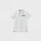 Boys' Short Sleeve Knit Polo Shirt - Cat & Jack White