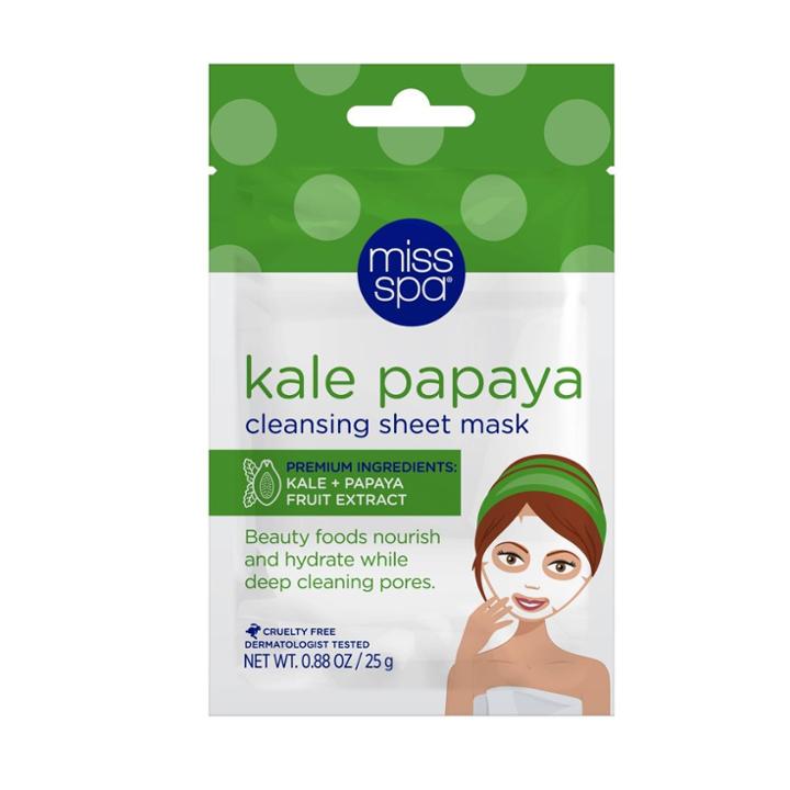 Miss Spa Kale Papaya Sheet
