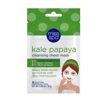Miss Spa Kale Papaya Sheet