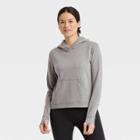 Women's Hooded Sweatshirt - All In Motion Charcoal Heather