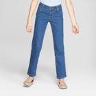 Plus Size Girls' Straight Jeans - Cat & Jack Medium Blue