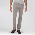 Dickies Men's Slim Fit Taper Leg 5-pocket Pants Silver 32x32,