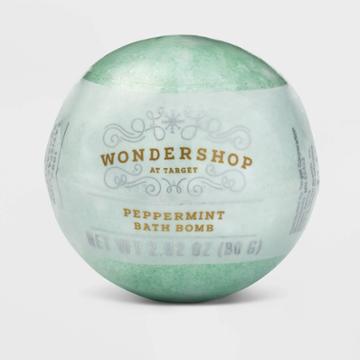 Bath Bomb - Peppermint - 2.82oz - Wondershop