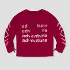 Target Girls' Spirit Riding Free 'adventure' Long Sleeve Sweatshirt - Red