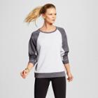 Women's Activewear Sweatshirt - Heather Gray/indigo Screen Xl - C9 Champion
