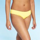 Women's Medium Coverage Hipster Bikini Bottom - Kona Sol Light Yellow