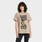 Women's Lady Gaga Born This Way Short Sleeve Graphic T-shirt - Beige