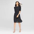 Women's Smocked Waist Dress - Who What Wear Black