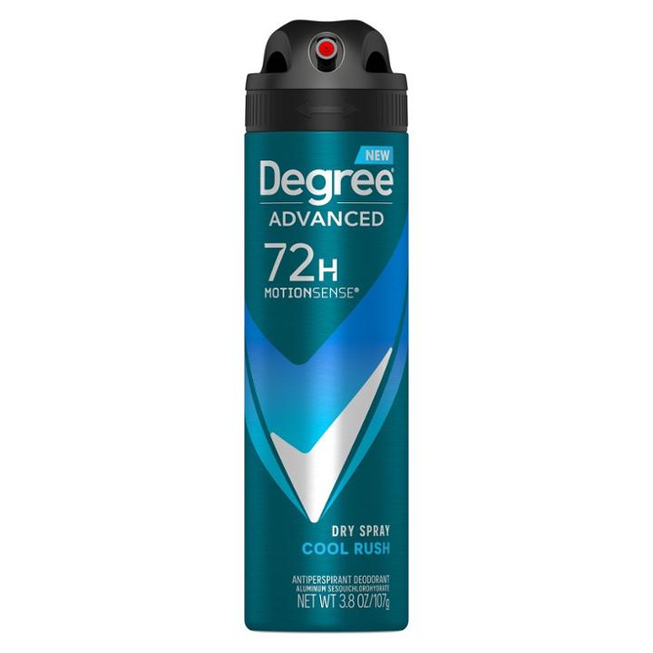 Degree Men Advanced Motionsense Cool Rush 72-hour Antiperspirant & Deodorant Dry