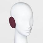 Women's Soft Shell Earmuff - All In Motion Burgundy One Size, Red/white