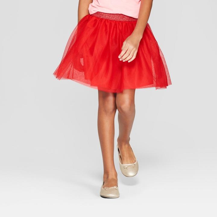 Girls' Tutu Skirt - Cat & Jack Red