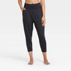 Women's Loose Fit Mid-rise Practice Pants - All In Motion Black S, Women's,