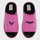 Women's Dluxe By Dearfoams Halloween Bat Slippers - Purple