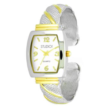 Women's Studio Time Bangle Watch - Gray