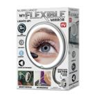 Nubrilliance Foldaway Mirror With Double Sided Light And 5x