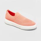 Women's Khloe Knit Sneakers - A New Day Coral