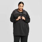 Women's Plus Size Hooded Sweatshirt - Prologue Black 1x, Women's,