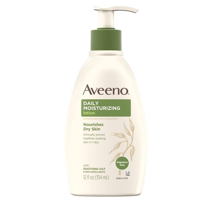 Target Unscented Aveeno Daily Moisturizing Lotion For Dry Skin