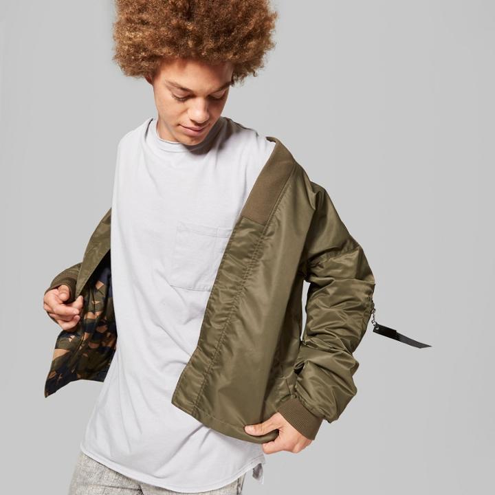 Men's Short Sleeve Long Line T-shirt - Original Use